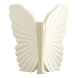 Bình Hoa Papillon Angel In Bloom - Beige H26x24x16-BÌNH HOA-Đối tác tại Trung Quốc theo từng đơn đặt hàng-CẬU HAI HOME DECOR