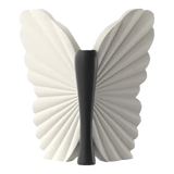Bình Hoa Papillon Angel In Bloom - Noir H26x24x16-BÌNH HOA-Đối tác tại Trung Quốc theo từng đơn đặt hàng-CẬU HAI HOME DECOR