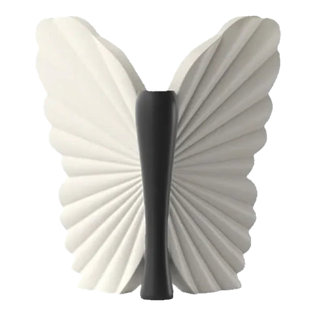 Bình Hoa Papillon Angel In Bloom - Noir H26x24x16