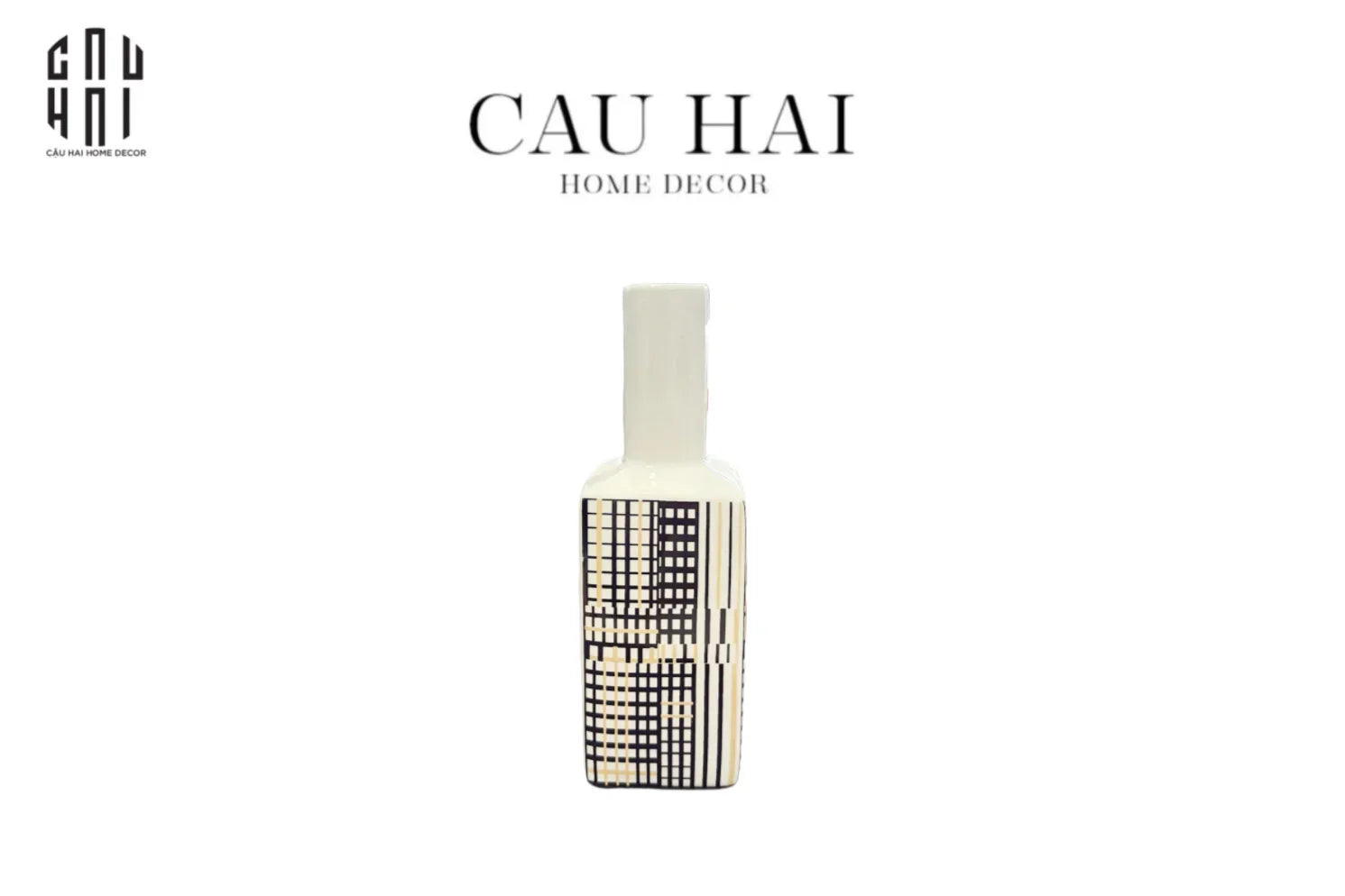 Bình Hoa Skyline Citycode 20x8-BÌNH HOA-CẬU HAI HOME DECOR