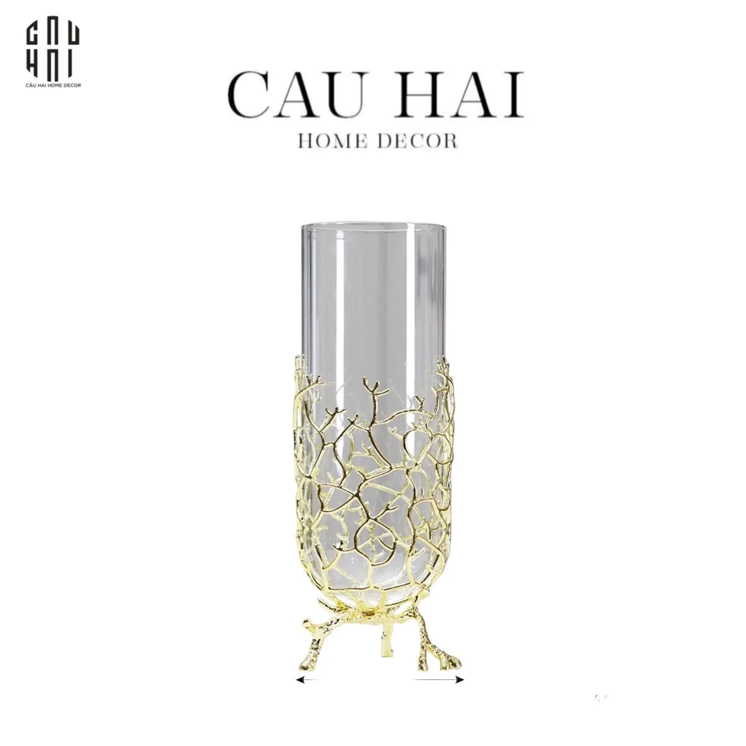 Bình Hoa Spring Coral Size L Vers H30-BÌNH HOA-CẬU HAI HOME DECOR