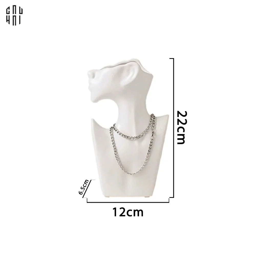 Bình Hoa Sứ Tráng Men Jewelry Alexa 6.5x12x22-BÌNH HOA-CẬU HAI HOME DECOR