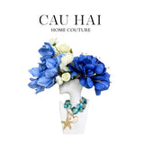 Bình Hoa Sứ Tráng Men Jewelry Alexa 6.5x12x22-BÌNH HOA-CẬU HAI HOME DECOR