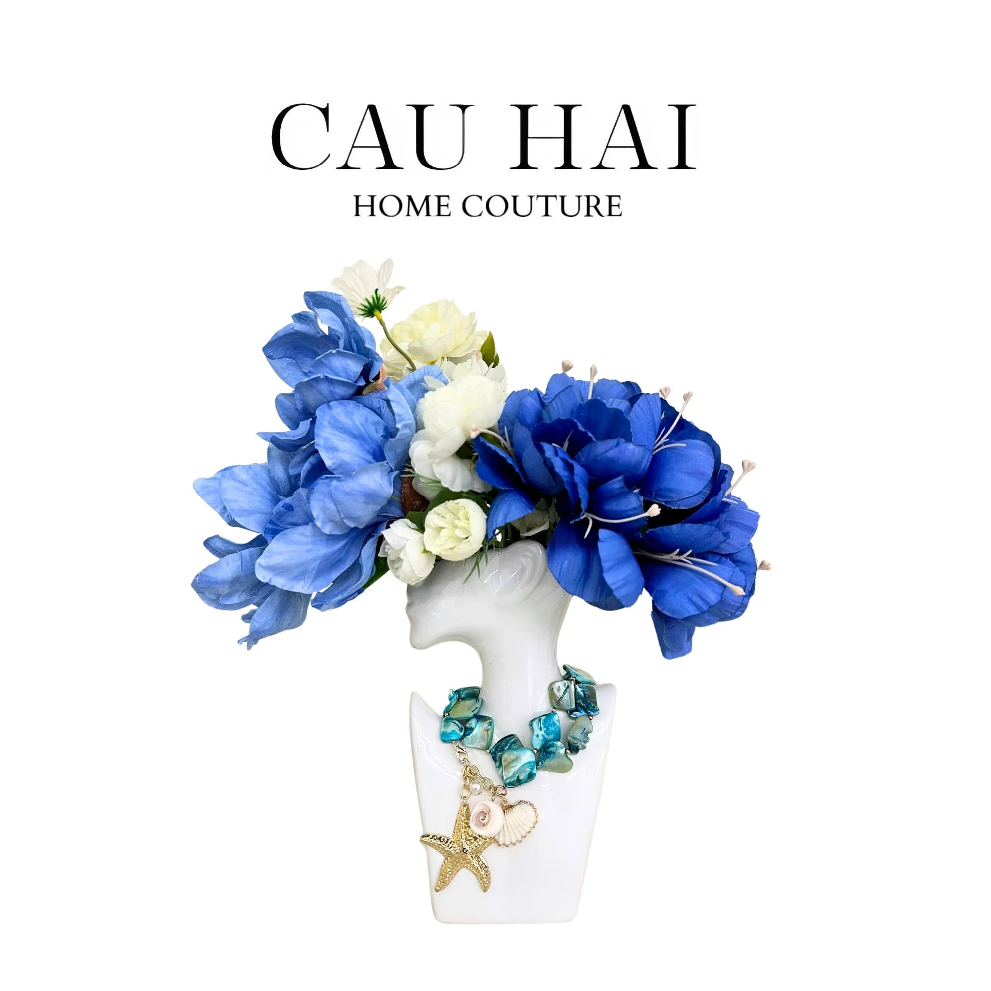 Bình Hoa Sứ Tráng Men Jewelry Alexa 6.5x12x22-BÌNH HOA-CẬU HAI HOME DECOR