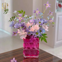 Bình Hoa Thuỷ Tinh Gerald - Purple-CẬU HAI HOME DECOR
