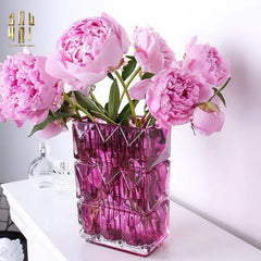 Bình Hoa Thuỷ Tinh Gerald - Purple-CẬU HAI HOME DECOR