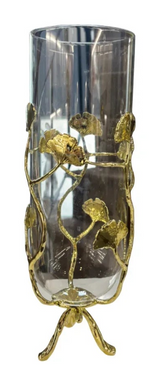 Bình Hoa Thuỷ Tinh Spring Ginkgo Size H30-BÌNH HOA-Đối tác tại Trung Quốc theo từng đơn đặt hàng-CẬU HAI HOME DECOR