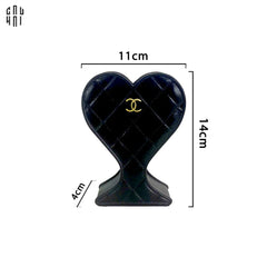 Bình Hoa Trang Trí Mini Composite Black Sweetheart Coco 14x11x4-BÌNH HOA-CẬU HAI HOME DECOR