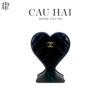 Bình Hoa Trang Trí Mini Composite Black Sweetheart Coco 14x11x4-BÌNH HOA-CẬU HAI HOME DECOR