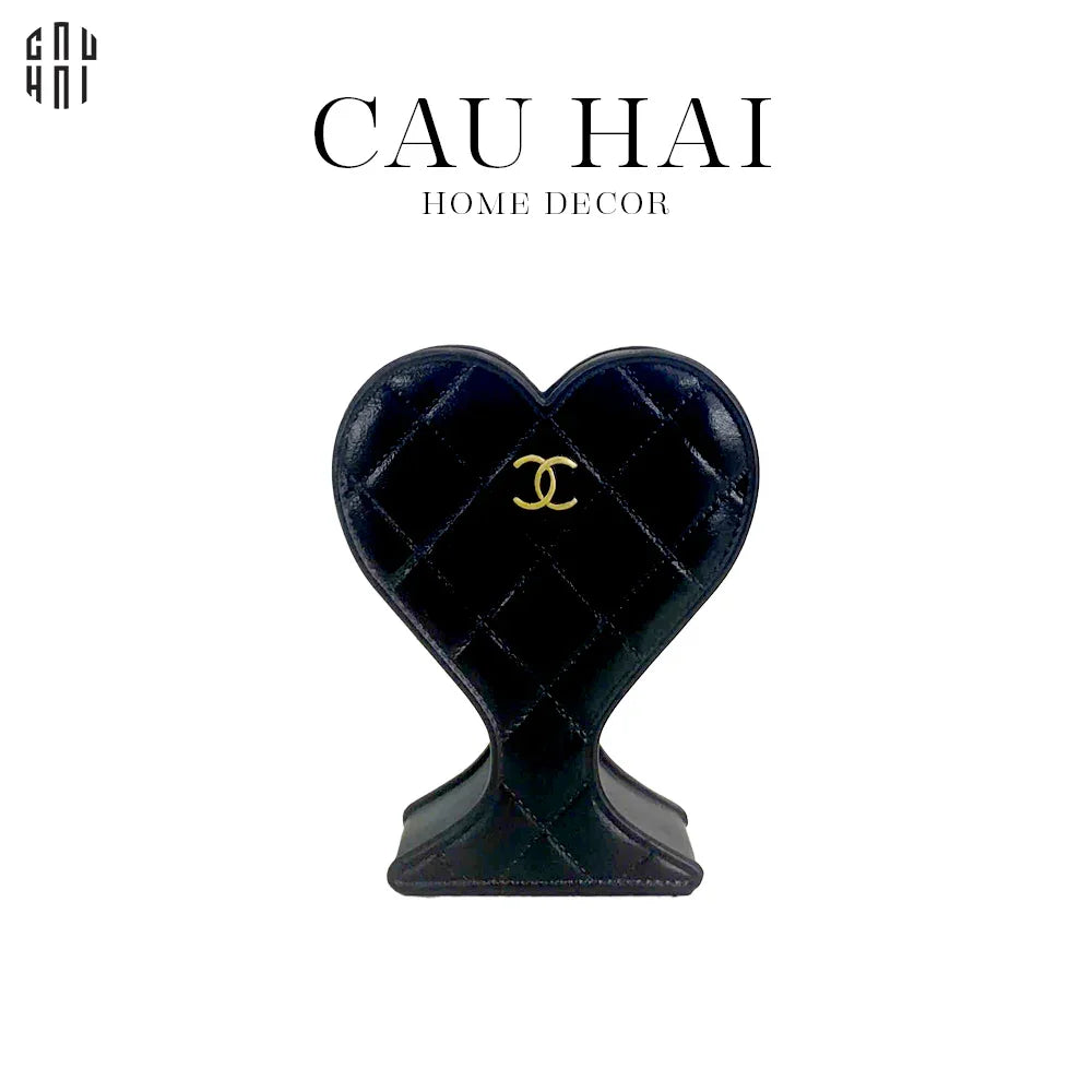 Bình Hoa Trang Trí Mini Composite Black Sweetheart Coco 14x11x4-BÌNH HOA-CẬU HAI HOME DECOR