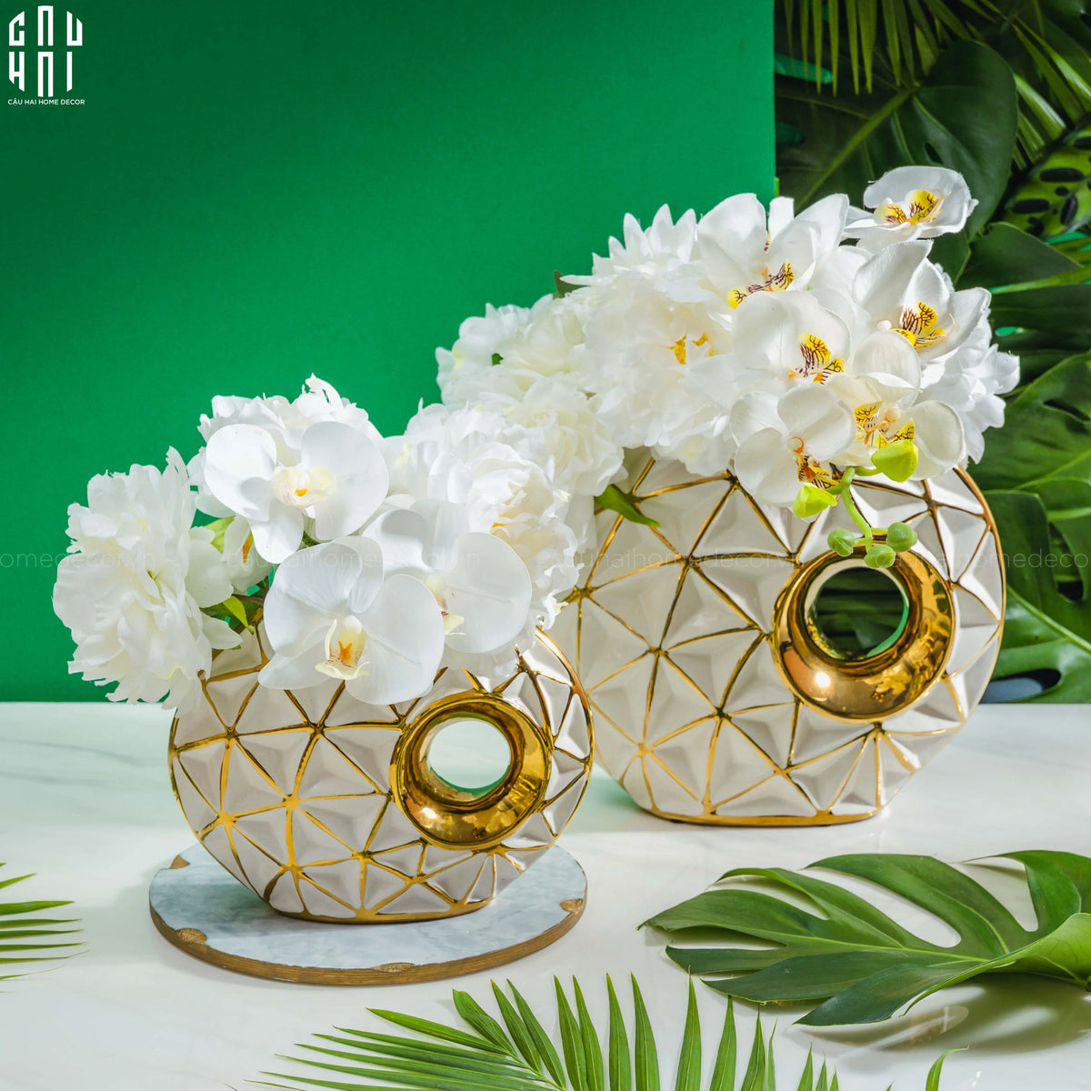 Bình Hoa Trinity S30-BÌNH HOA-Đối tác tại Trung Quốc theo từng đơn đặt hàng-CẬU HAI HOME DECOR