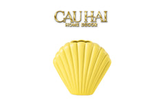 Bình Hoa Vỏ Sò Sunlit Coastal Shell Vase H20-BÌNH HOA-CẬU HAI HOME DECOR