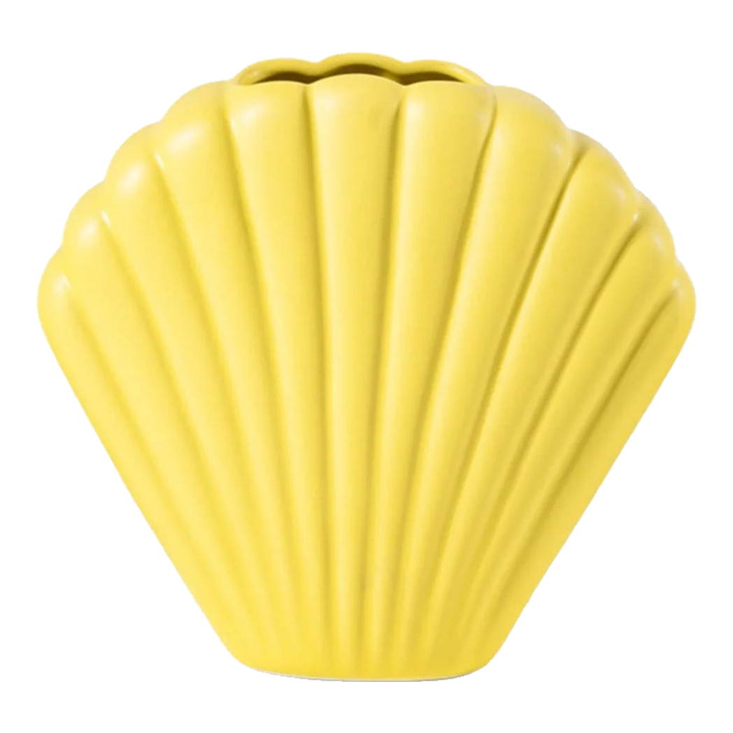 Bình Hoa Vỏ Sò Sunlit Coastal Shell Vase H20