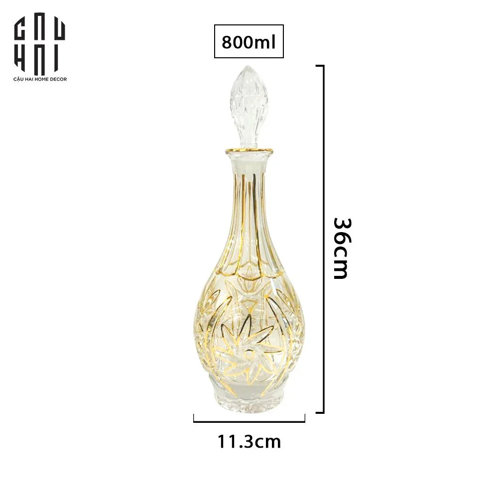 Bình Rượu Jackson Ss25 11.3x36-BÌNH RƯỢU-CẬU HAI HOME DECOR