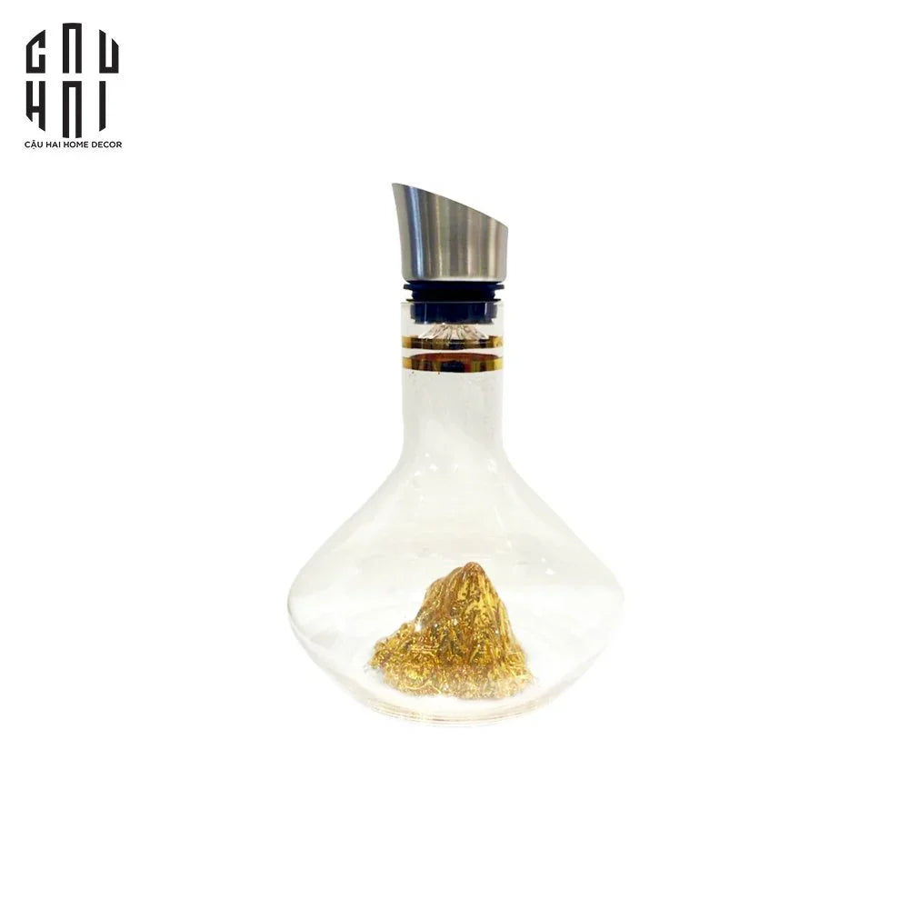 Bình Thở Vang - Marshall Decanter Ss25 19x27-BÌNH RƯỢU-CẬU HAI HOME DECOR