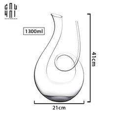 Bìnhthở Rượu - Decanter Spiral 1300Ml Steamware-BÌNH RƯỢU-CẬU HAI HOME DECOR