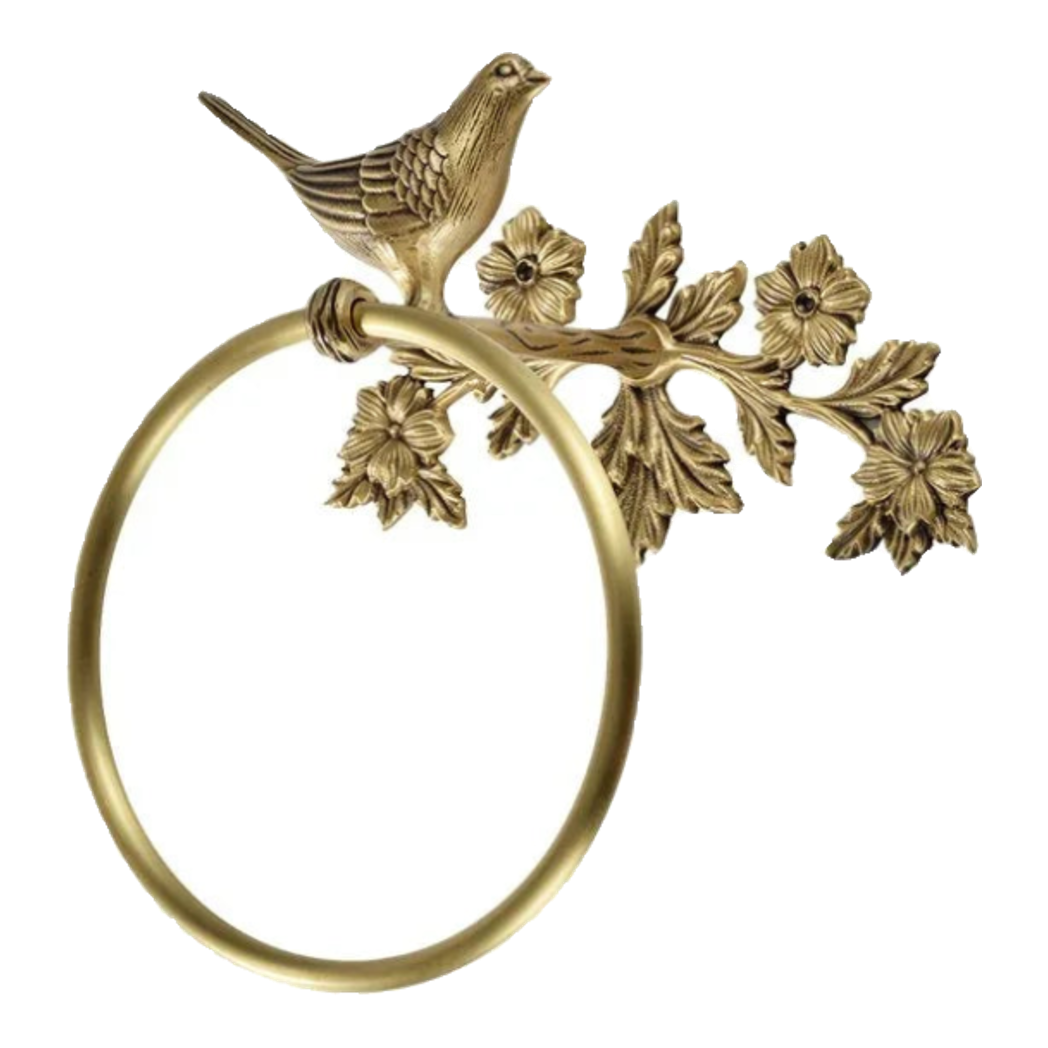 Bird Nest Brass Hanger 21x26