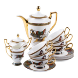 Maison Couture - Set Bình Trà Cà Phê Oriental Équestre Héritage Tea & Coffee Set | 15pcs-SET BÌNH TRÀ-Đối tác tại Trung Quốc theo từng đơn đặt hàng-CẬU HAI HOME DECOR