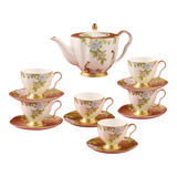 Maison Couture - Set Bình Trà 6 Tách Hoàng Kim Hưng Vượng Oriental Héritage Tea Set 15pcs-SET BÌNH TRÀ-Đối tác tại Trung Quốc theo từng đơn đặt hàng-CẬU HAI HOME DECOR