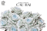 Bó Hoa Hồng - Skyblue-Hoa Lụa-CẬU HAI HOME DECOR
