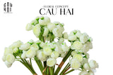 Bó Hoa Mao Lương Mini - Trắng-Hoa Lụa-CẬU HAI HOME DECOR