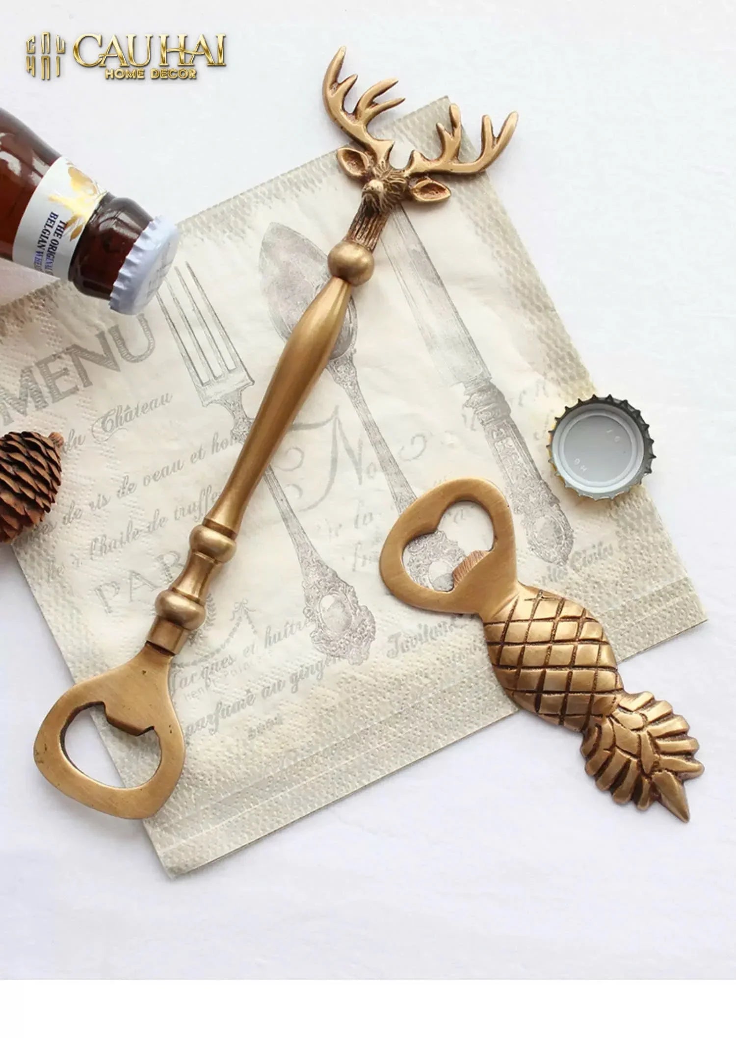 Brasson Alley Bottle Opener - Dụng Cụ Khui Nắp Fw25 21cm-PHỤ KIỆN BAR-CẬU HAI HOME DECOR