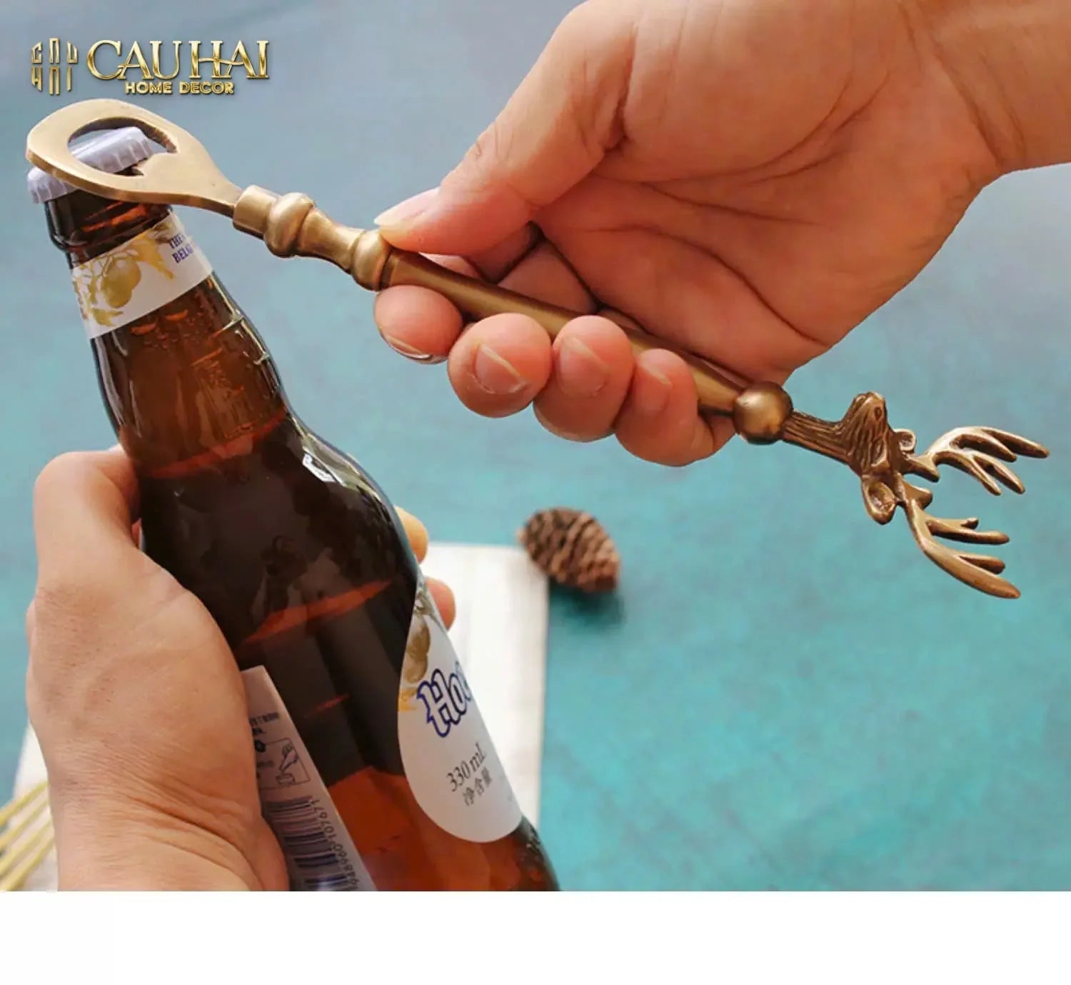 Brasson Alley Bottle Opener - Dụng Cụ Khui Nắp Fw25 21cm-PHỤ KIỆN BAR-CẬU HAI HOME DECOR