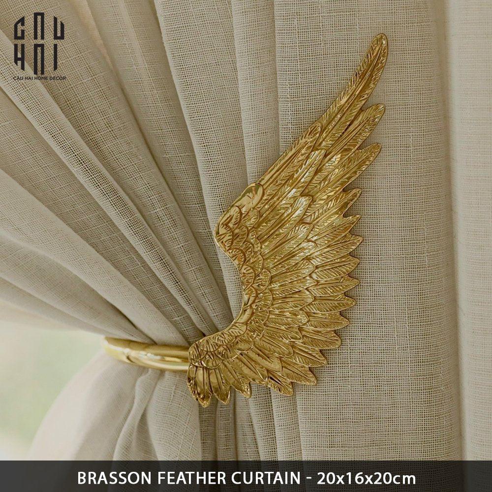 Brasson Feather Curtain-RÈM & MÀN CHE-CẬU HAI HOME DECOR