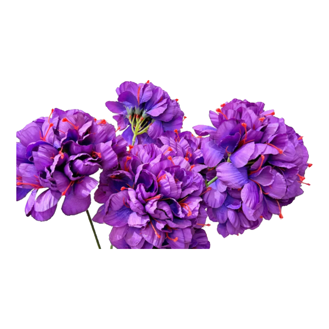Cành Hoa Mẫu Đơn Super Peony - Violet