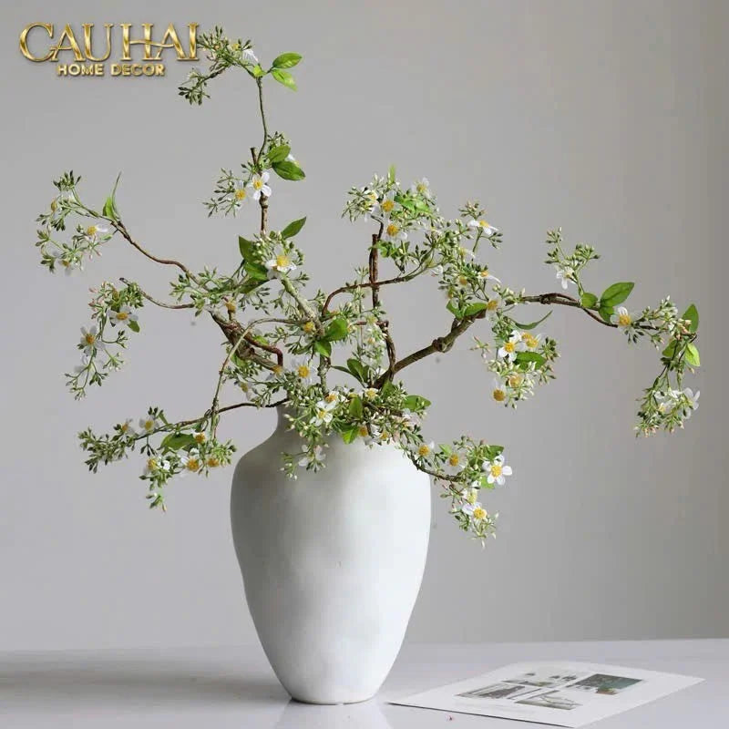 Cành Hoa Táo-Hoa Lụa-CẬU HAI HOME DECOR