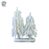 Cây Thông Giáng Sinh - Snowy Christmas Tree. (Hàng Tặng K Bán)-VẬT TƯ NỘI BỘ-CẬU HAI HOME DECOR