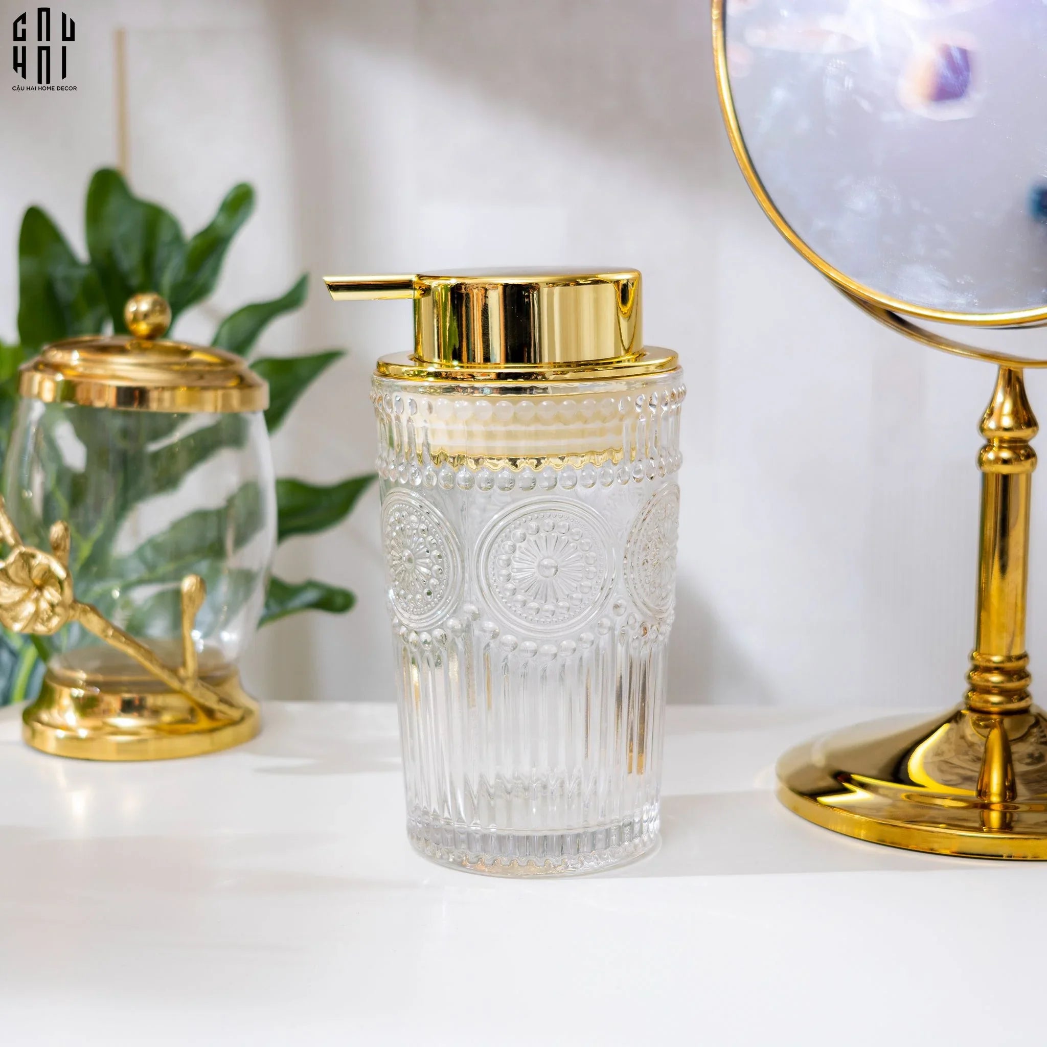 Chai Kit Golden Boheme - Ss22 9x15.5-PHỤ KIỆN NHÀ TẮM-CẬU HAI HOME DECOR