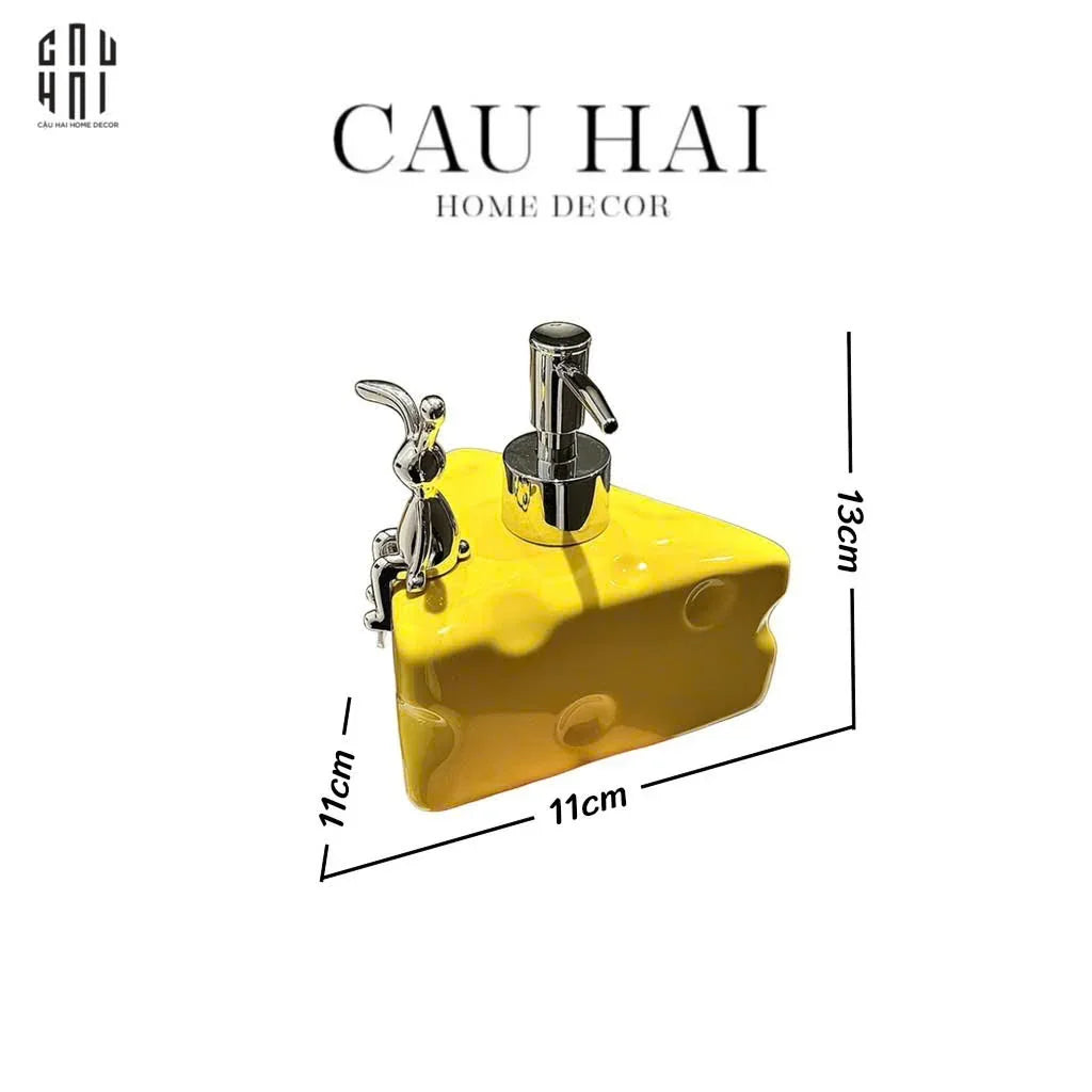 Chai Kit Jerry'S Chesse 11x11x13-PHỤ KIỆN NHÀ TẮM-CẬU HAI HOME DECOR