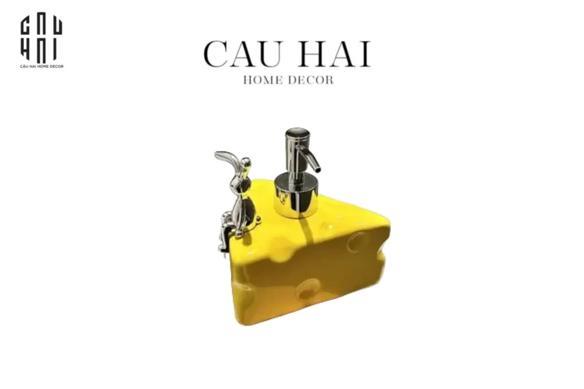 Chai Kit Jerry'S Chesse 11x11x13-PHỤ KIỆN NHÀ TẮM-Đối tác tại Trung Quốc theo từng đơn đặt hàng-CẬU HAI HOME DECOR