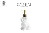 Chai Kit Nhà Tắm Puggy White 8x8x18-Set nhà tắm bathroom vanities-CẬU HAI HOME DECOR