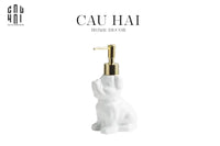 Chai Kit Nhà Tắm Puggy White 8x8x18-Set nhà tắm bathroom vanities-CẬU HAI HOME DECOR
