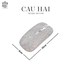 Chuột Máy Tính Không Dây - Magic Mouse Diamond Bling Bling 6x10-PHỤ KIỆN CÔNG NGHỆ-CẬU HAI HOME DECOR