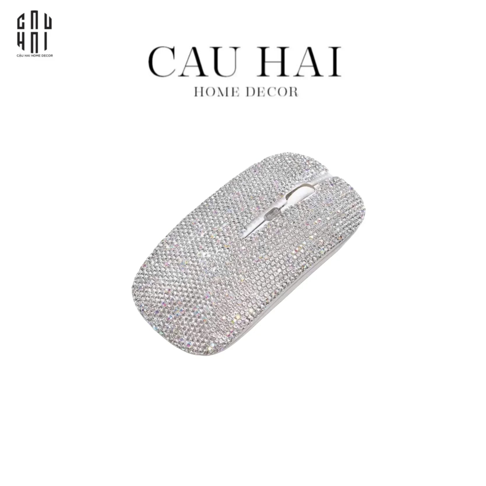 Chuột Máy Tính Không Dây - Magic Mouse Diamond Bling Bling 6x10-PHỤ KIỆN CÔNG NGHỆ-CẬU HAI HOME DECOR
