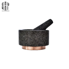 Cối Đá Black Marble Stone Ss25 14x8-PHỤ KIỆN BẾP-CẬU HAI HOME DECOR