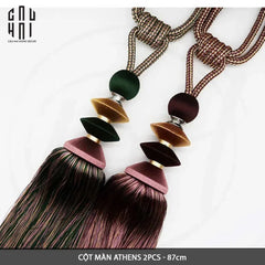 Cột Màn Athens Tassel Curtain Tieback 2Pcs 8x85-RÈM & MÀN CHE-CẬU HAI HOME DECOR