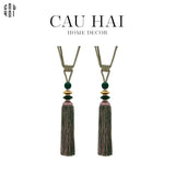 Cột Màn Athens Tassel Curtain Tieback 2Pcs 8x85-RÈM & MÀN CHE-CẬU HAI HOME DECOR