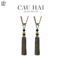 Cột Màn Athens Tassel Curtain Tieback 2Pcs 8x85-RÈM & MÀN CHE-CẬU HAI HOME DECOR