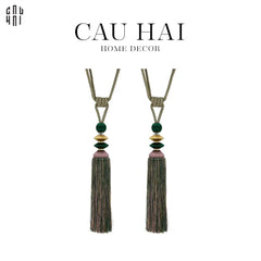 Cột Màn Athens Tassel Curtain Tieback 2Pcs 8x85-RÈM & MÀN CHE-CẬU HAI HOME DECOR