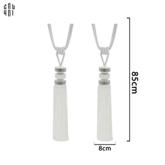 Cột Màn Đôi Blanc Bling Bling Tassel Curtain Tieback - 85Cm-RÈM & MÀN CHE-CẬU HAI HOME DECOR