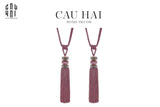 Cột Màn Đôi Fuchsia Bling Bling Tassel Curtain Tieback- 85Cm-RÈM & MÀN CHE-CẬU HAI HOME DECOR