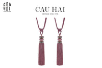 Cột Màn Đôi Fuchsia Bling Bling Tassel Curtain Tieback- 85Cm-RÈM & MÀN CHE-CẬU HAI HOME DECOR