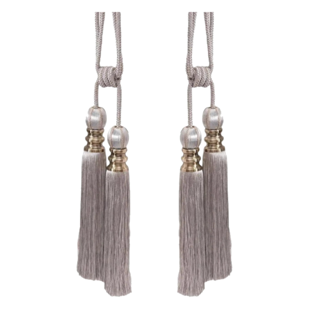 Cột Màn Platinum Tassel Curtain Tieback 2Pcs 75cm-RÈM & MÀN CHE-CẬU HAI HOME DECOR