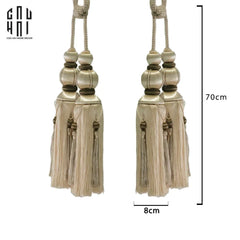 Cột Màn Rita Tassel Curtain Tieback 2Pcs 2Pcs-RÈM & MÀN CHE-CẬU HAI HOME DECOR