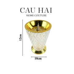 Đế Đốt Trầm Lumière Cone Burner-ĐỐT TRẦM & HƯƠNG THƠM-CẬU HAI HOME DECOR