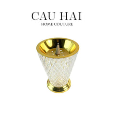 Đế Đốt Trầm Lumière Cone Burner-ĐỐT TRẦM & HƯƠNG THƠM-CẬU HAI HOME DECOR